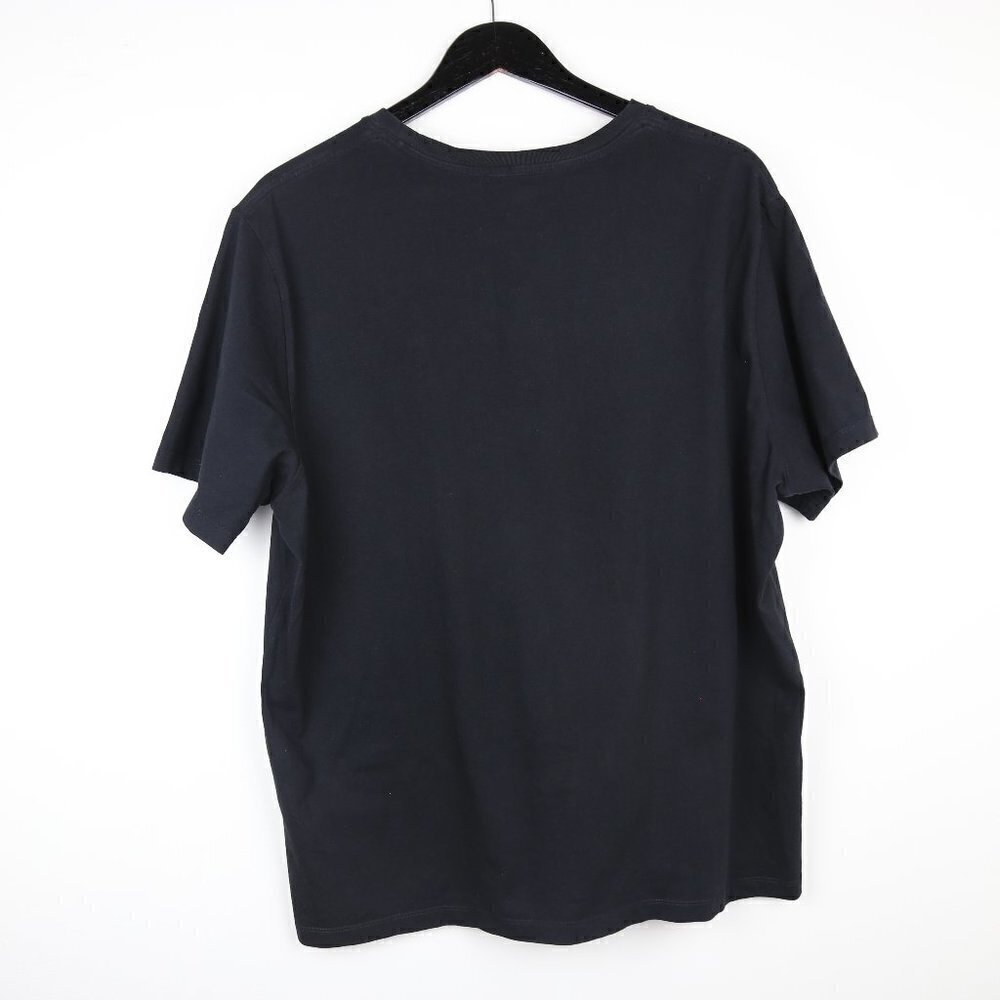 LEVI'S Trademark Classic Relaxed Fit Short Sleeve Black T-Shirt Men's - Picture 5 of 5